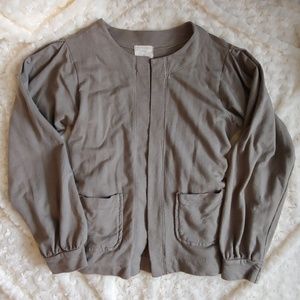 T. la Open Front Tie Waist Cardigan